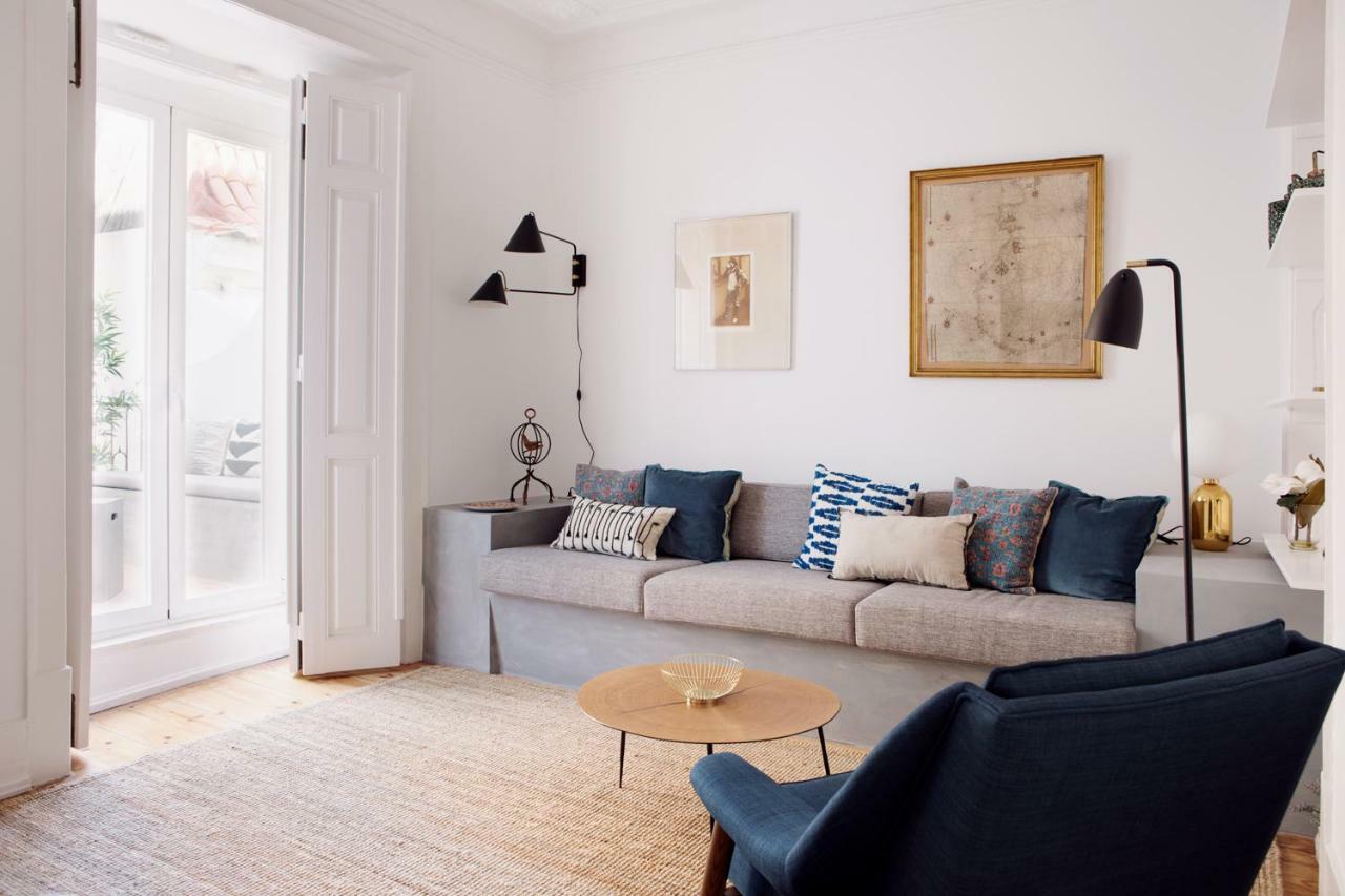 Renovated Charming Apartment With Terrace In Lapa Lisboa Exterior foto