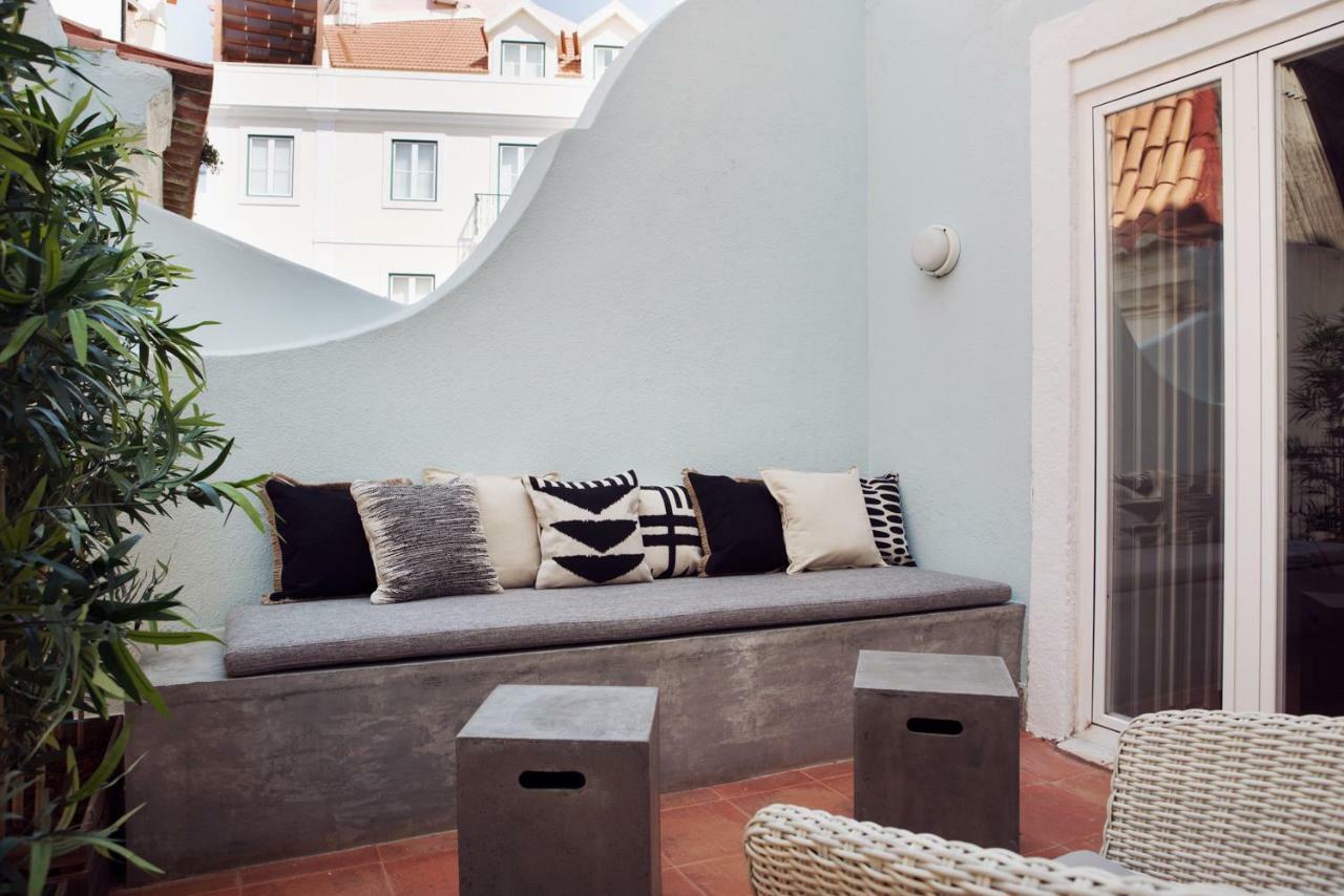 Renovated Charming Apartment With Terrace In Lapa Lisboa Exterior foto